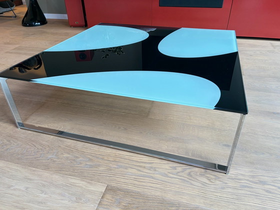 Image 1 of Nice modern glass coffee table, Bontempi, Hip Hop