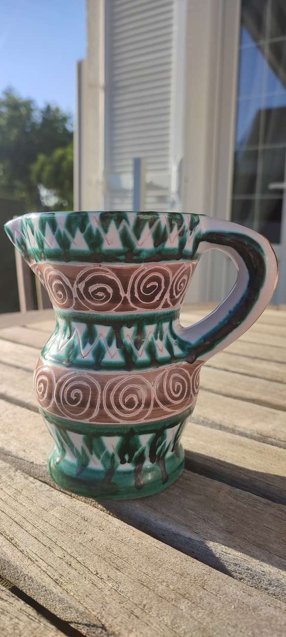 Image 1 of Brocca in ceramica di Robert Picault proveniente da Vallauris (1950/60)
