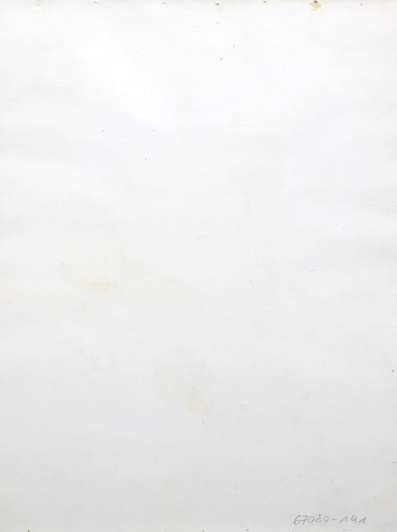 Image 1 of "Flat Spaces" Bernd Berner, Signierte Gouache Kunst aus 1981