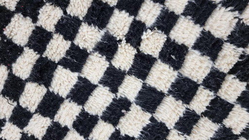 Round Moroccan Rug Berbere 150/150cm – vloerkleden en tapijten, Wool (photo 2 of 7)