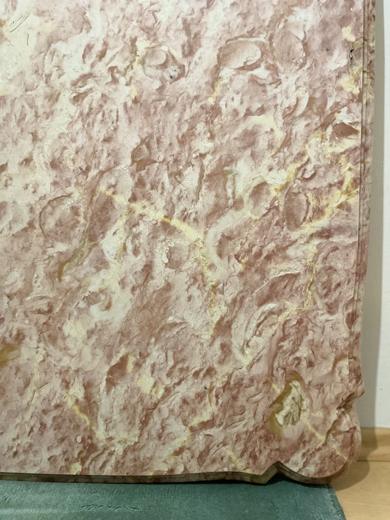 Image 1 of Unikat-Tischplatte aus Marmor 104x92 cm