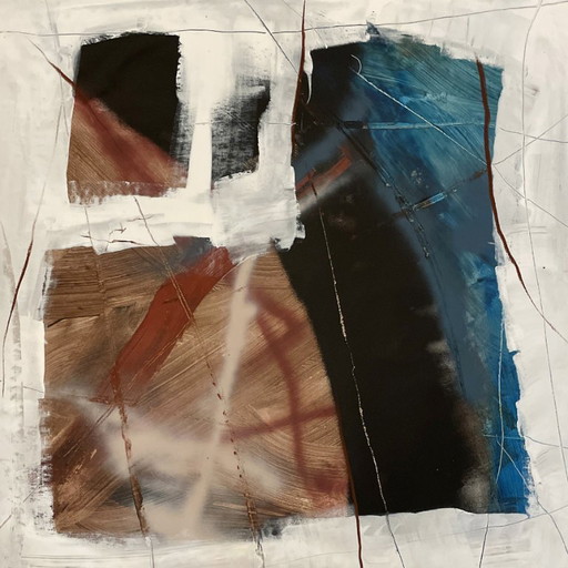 Painting - Quadrivium 1125 Dyptique - Masaki Kazushi - Abstract Expressionism - 2023