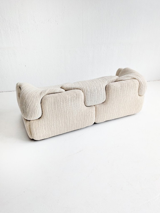 Image 1 of Divano 'Confidential' di Alberto Rosselli per Saporiti anni '70 