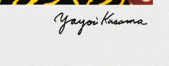 Image 1 of Nach Yayoi Kusama, Kürbis, Lithografie, 1990er Jahre