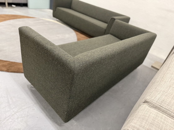 Image 1 of Gelderland 4800 Bank 3 Seater Andes fabric green black