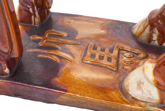 Image 1 of Caballo de cerámica chino de gran tamaño