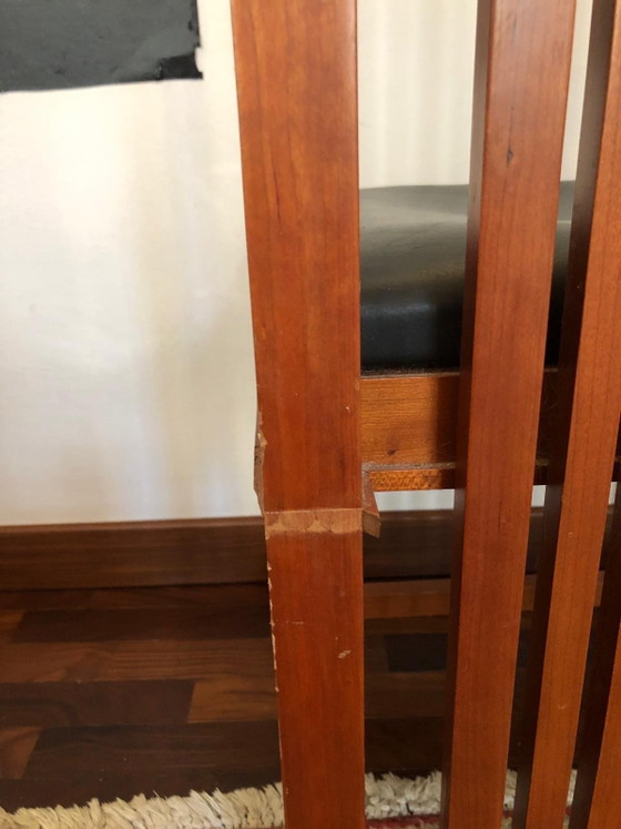 Image 1 of 6 Original Cassina 614 Coonley Stühle – Frank Lloyd Wright – Markenqualität