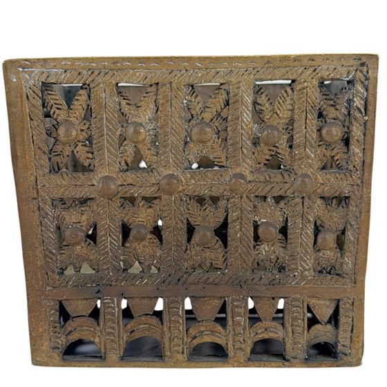 Antique Sumatran Brass Mosque Model – Indonesia – circa 1900–1920 – Decorative Objects, Wood (photo 11 of 11)