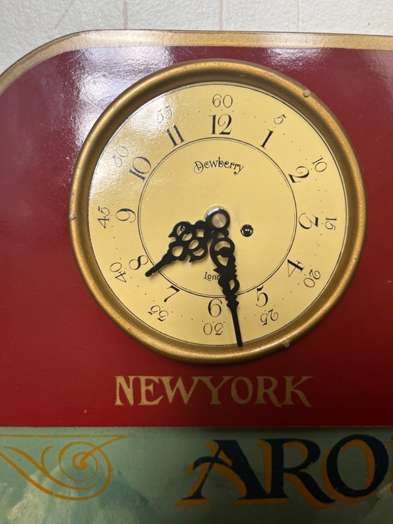 Grande orologio da parete multi-fuso orario in stile vintage – Country Corner, Wood (photo 3 of 6)