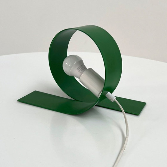 Image 1 of Green Loop Table Lamp, 1980s
