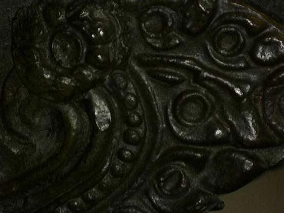 Antiek bronzen Rama beeld uit Thailand – krachtige hofstijl met beweging – lot 464 – Beeldhouwkunst, Wood (photo 21 of 25)