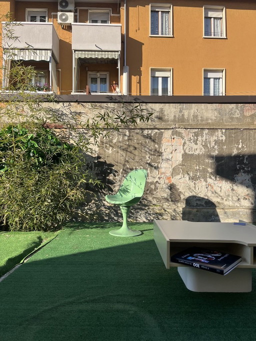 4 Sedie Girevoli Vintage Design