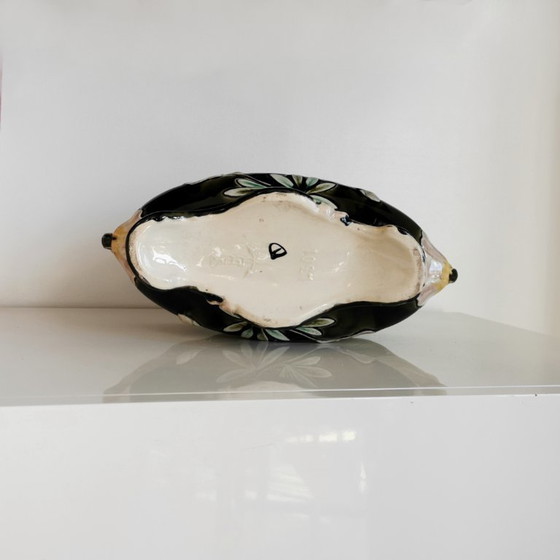 Image 1 of Vase - Jardinier - Gustav De Bruyn - Certificat d'authenticité