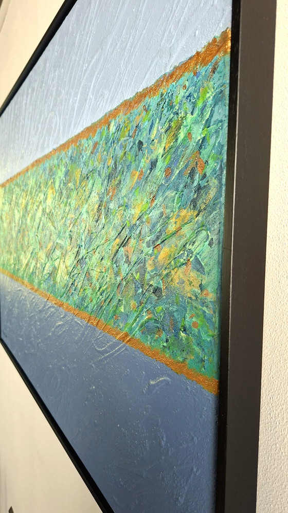 Manou Claire - Energiefeld – Gemälde & Zeichnungen, Wood, Canvas (photo 4 of 6)