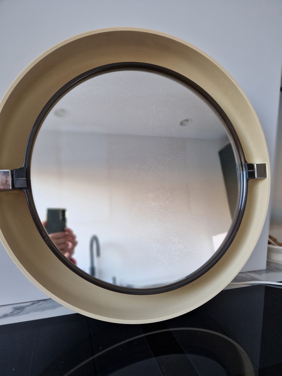 Image 1 of Vintage Allibert '70 Vanity/Bathroom Mirror and Drawers/Shelf