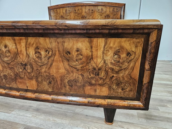 Image 1 of Doppelbett im toskanischen Art-Deco-Stil aus den 1940er Jahren