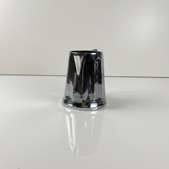 Image 1 of Set da caffè vintage in metallo cromato e bachelite, anni '40/'50