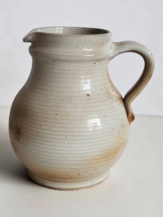 Stoneware jug from the marsh 1.5L – Glass & Decanter, Porcelain (photo 2 of 10)