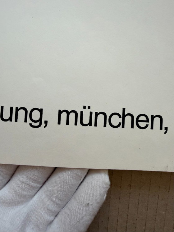 Artista anónimo, Modernes Kunsthandwerk in Japan, Die Neue Sammlung Munich, 1964, cartel de exposición (photo 4 of 10)