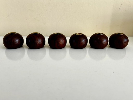 Ensemble de 6 chandeliers en vinage '60s/'70s