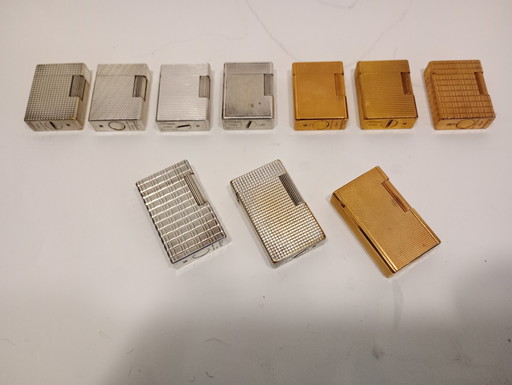 St Dupont paris lighters collection 12pces