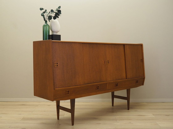 Image 1 of Teakhouten dressoir, Deens ontwerp, jaren 1970, fabrikant: Westergaard