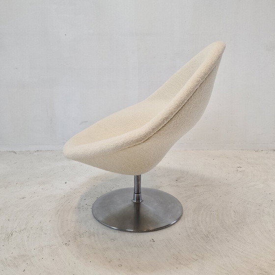 Image 1 of Vintage globe armchair with ottoman by Pierre Paulin for Artifort, 1960