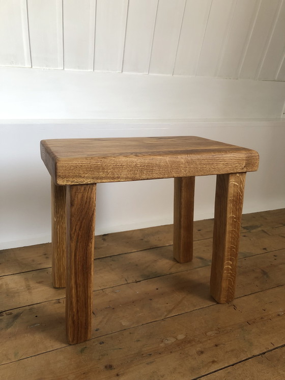 Image 1 of Vintage bijzettafeltje brutalist