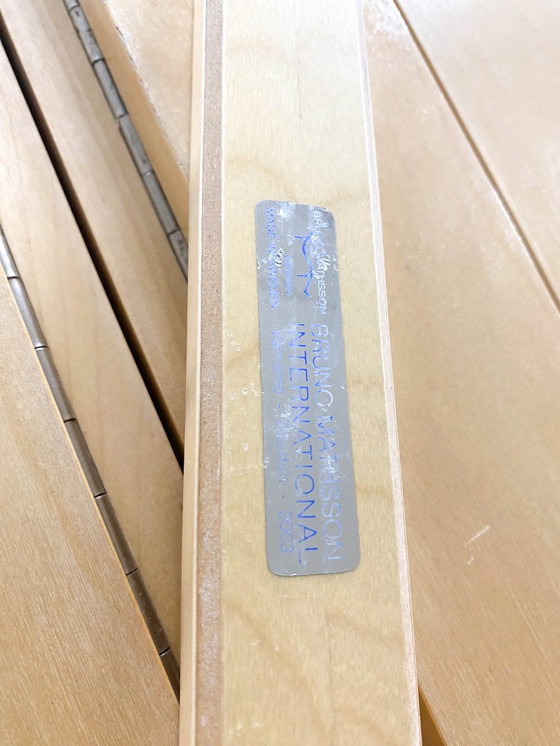 Image 1 of Table de salle à manger pliante Maria Flap par Bruno Mathsson pour Firma Karl Mathsson