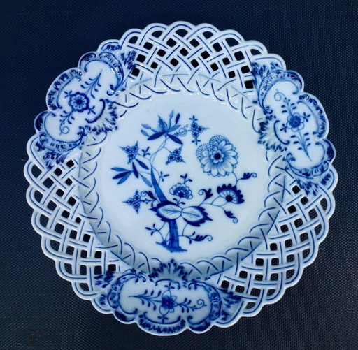 22-Delig Meissen Blauw Uienpatroon Servies - Koffie/Thee Set. – Porcelain (photo 2 of 18)