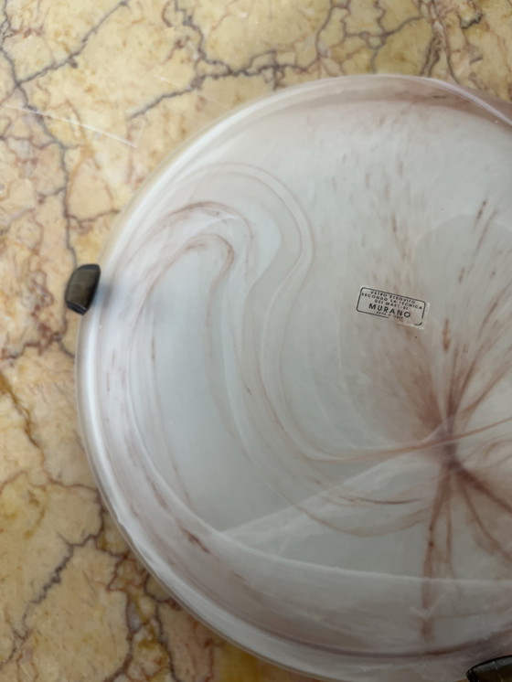 Image 1 of Vintage plafondlamp van Murano