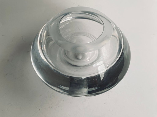 Vase en verre de style Leerdam – peut-être conçu par Floris Meydam – ca. 1950-1970