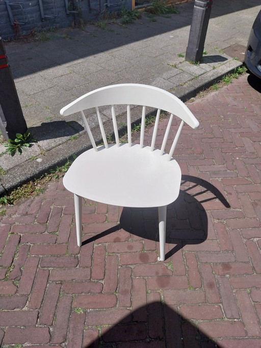 1 x Hay J104 spindle chair white
