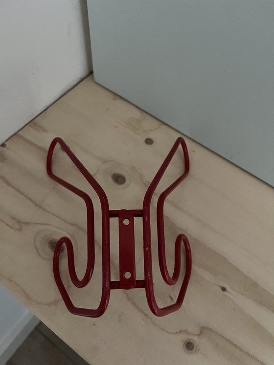 Image 1 of IKEA frän kapstok haak rood