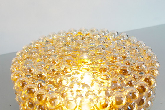 Image 1 of 1x Glass bubble flush mount light by Helena Tynell for Glashutte Limburg