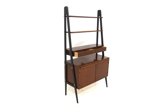 Image 1 of Scandinavian mahogany writing desk, Sweden, 1950