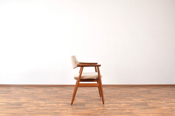Image 1 of Mid-Century Danish Teak Armchair by Svend Åge Eriksen for Glostrup, 1960s.
