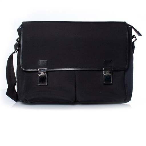 Borsa a tracolla Gucci in tela nera
