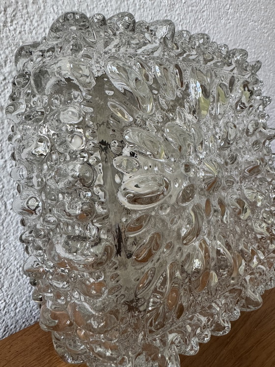 Image 1 of Deckenleuchte Pressglas Limburg, Helena Tynell 60er Jahre