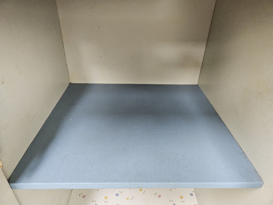 Image 1 of Formica keukenbuffet met marmereffect uit 1970