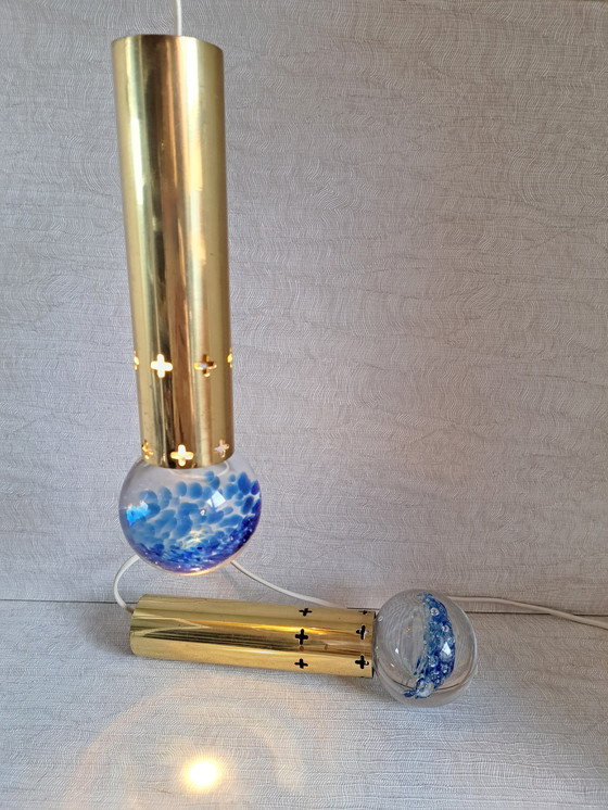 Image 1 of Ikea Kulan Lampen jaren 70 Helmer Andersson