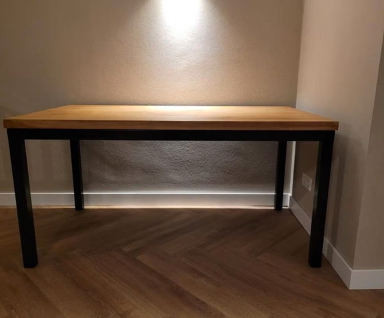 Image 1 of Mesa de comedor de roble (80x150)