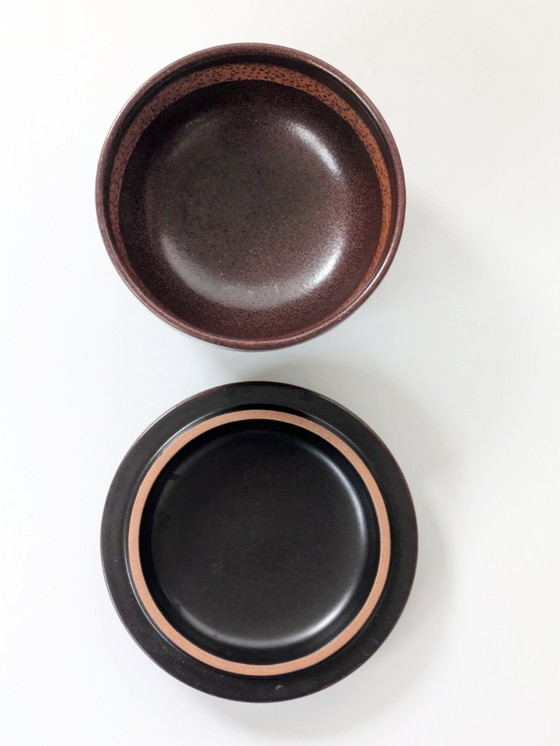 Image 1 of Vintage 1970s Ceramic Lidded Box | KMK Gerona West German Pottery