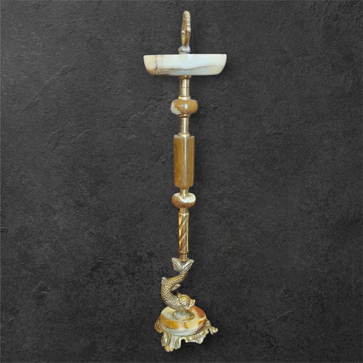 Posacenere in marmo onice