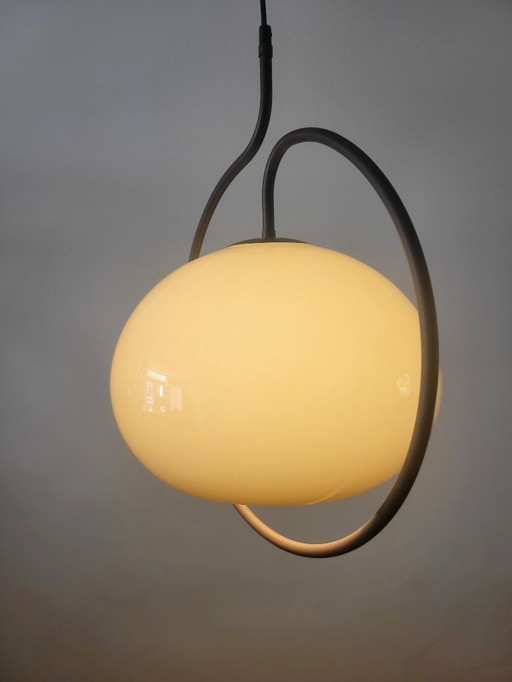 Vintage Space Age pendant lamp by Dijkstra from 1970