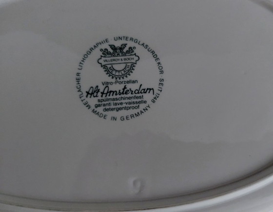 Oval serving platter, by Villeroy & Boch, "Old Amsterdam" – Villeroy und Boch, Crockery, Porcelain (photo 7 of 9)