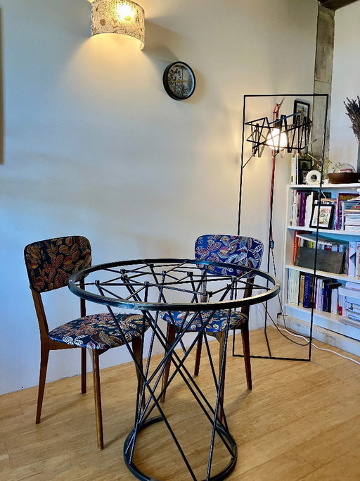 Een paar vintage stoelen "The Botanicals"