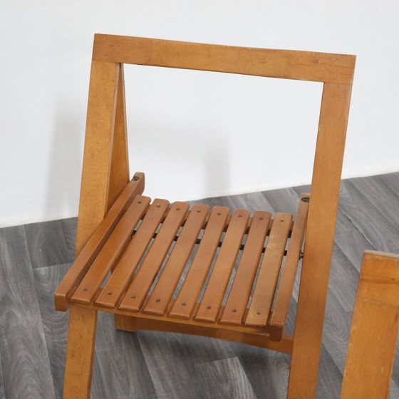 Image 1 of Aldo Jacober For Alberto Bazzani 4 Chairs Mod. Trieste 1960s Vintage Design
