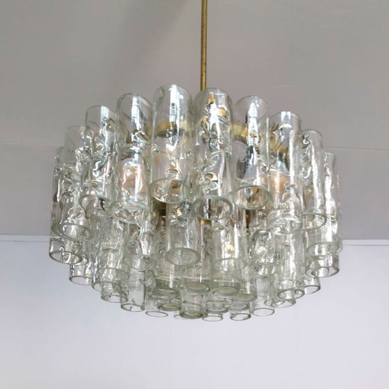 Image 1 of Doria kroonluchter buisjes vroeger jaren 60 model