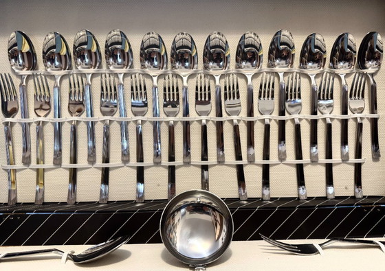 Image 1 of Set 75 posate stile Art Deco Abert